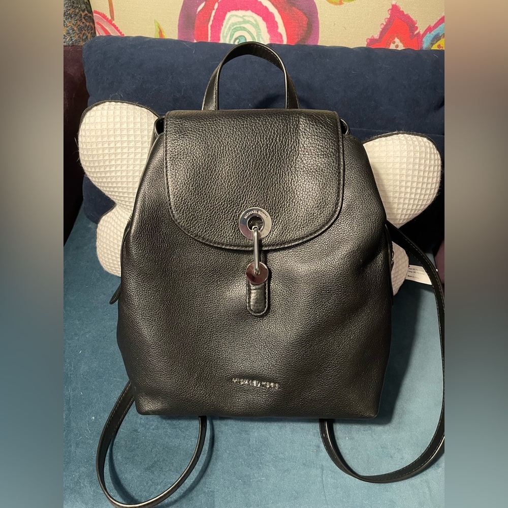 NWT Michael Kors black backpack